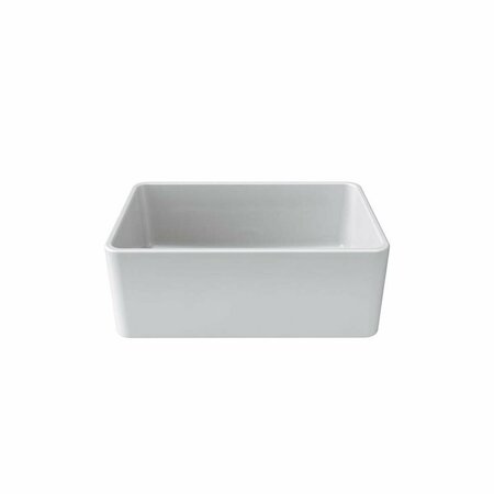 LATOSCANA 27 in. Fireclay Single Bowl Kitchen Sink LTW2718W